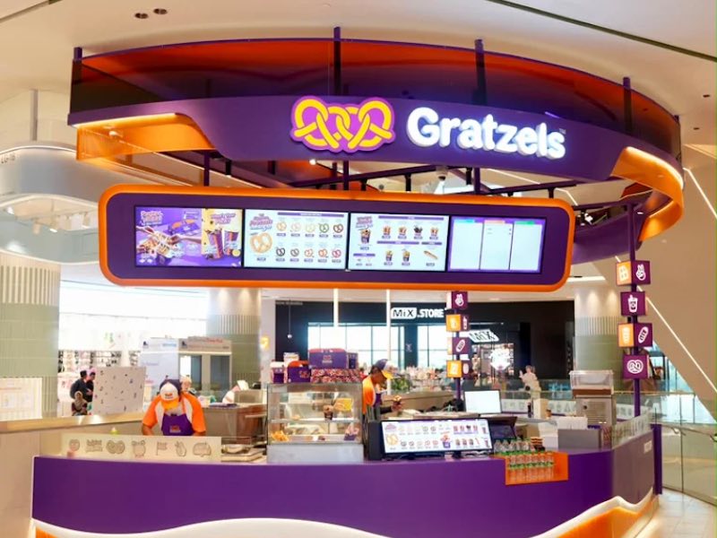 Gratzels kiosk at Sunway Square Mall, Lot LG-17, Lower Ground